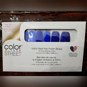 👸💅 NWT Color Street Nail Strips-Packaged Opened- Juneau the Drill
